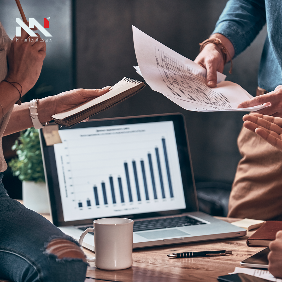 Ninar Real Estate team analyzing Dubai property market